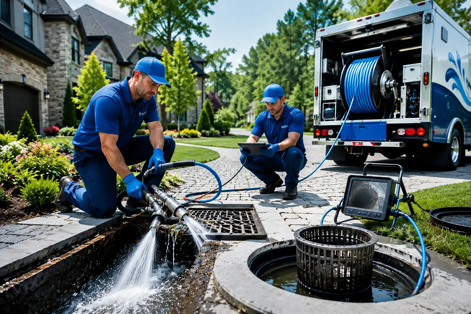 Local outdoor drain cleaning professionals in New Egypt, NJ