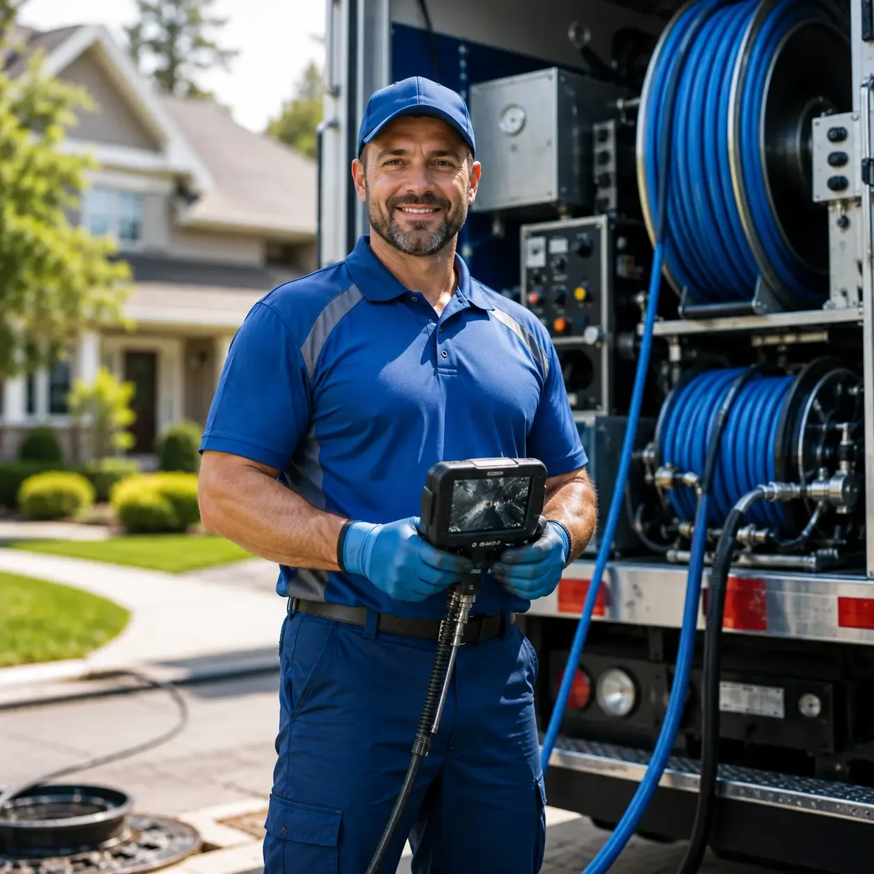 Local outdoor drain cleaning specialists in New Egypt, NJ